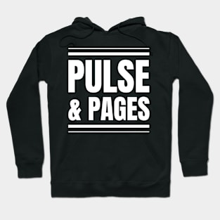 Nurse's Love for Reading: Pulse & Pages - Perfect Gift for Registered Nurses - Stylish Apparel Hoodie